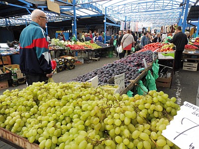 Markt in Pila